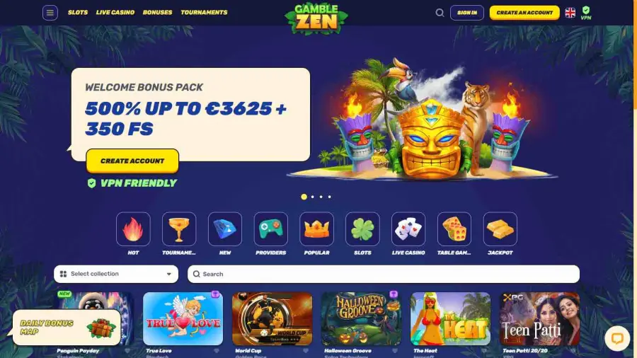 Meilleur casino en ligne main